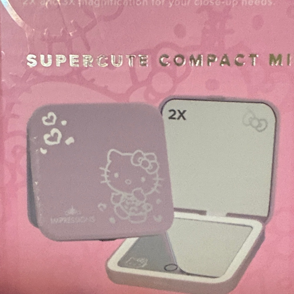 Impressions Vanity Hello Kitty Lighted Makeup Mirrors Bundle New - Picture 6 of 11